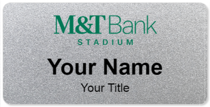 Custom name badges for M&T Bank Stadium