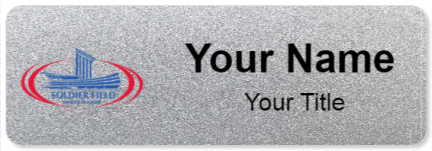 Custom name badges for Soldier Field