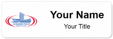 Custom name badges for Soldier Field