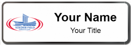 Custom name badges for Soldier Field