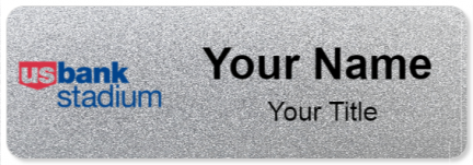 Custom name badges for U S Bank Stadium