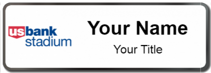 Custom name badges for U S Bank Stadium