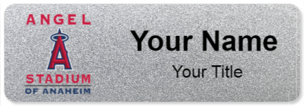 Custom name badges for Angel Stadium of Anaheim