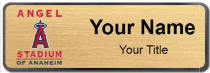 Custom name badges for Angel Stadium of Anaheim