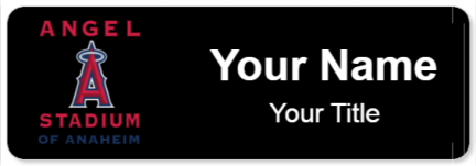 Custom name badges for Angel Stadium of Anaheim