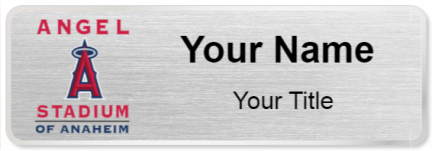 Custom name badges for Angel Stadium of Anaheim