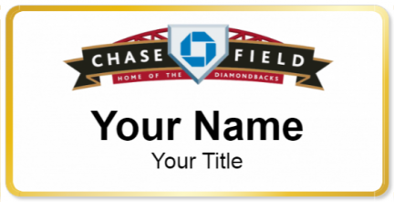 Custom name badges for Chase Field