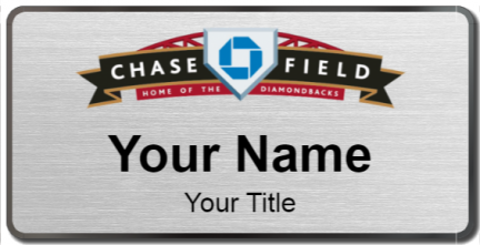 Custom name badges for Chase Field