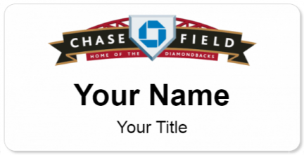 Custom name badges for Chase Field