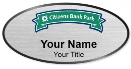 Custom name badges for Citizens Bank Park