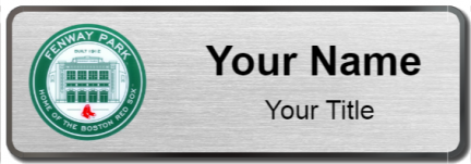 Custom name badges for Fenway Park