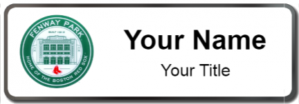 Custom name badges for Fenway Park