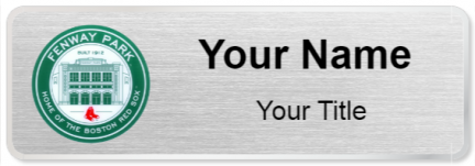 Custom name badges for Fenway Park