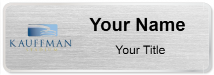 Custom name badges for Kauffman Stadium