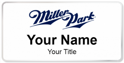 Custom name badges for Miller Park