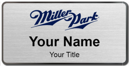 Custom name badges for Miller Park