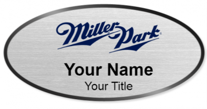 Custom name badges for Miller Park