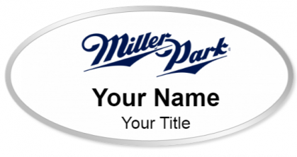 Custom name badges for Miller Park