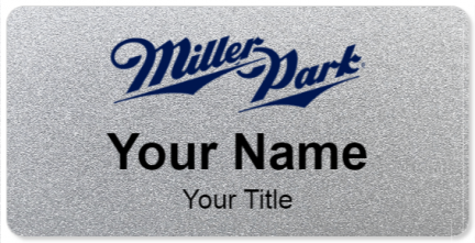 Custom name badges for Miller Park