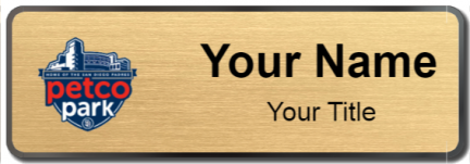 Custom name badges for Petco Park
