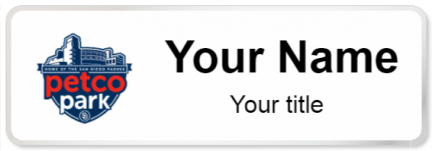 Custom name badges for Petco Park