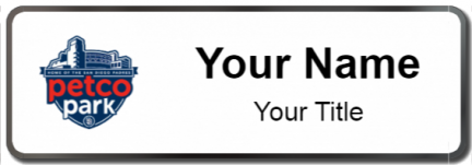 Custom name badges for Petco Park