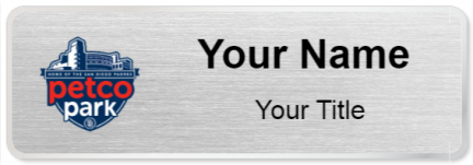 Custom name badges for Petco Park