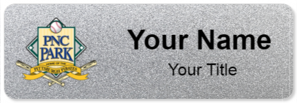 Custom name badges for PNC Park