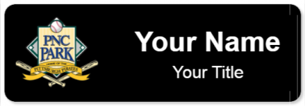 Custom name badges for PNC Park