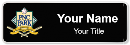 Custom name badges for PNC Park