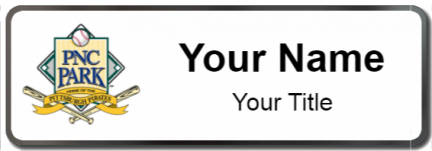 Custom name badges for PNC Park
