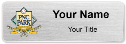 Custom name badges for PNC Park