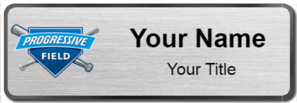 Custom name badges for Progressive Field