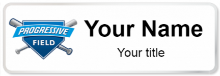 Custom name badges for Progressive Field