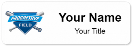 Custom name badges for Progressive Field