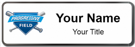 Custom name badges for Progressive Field