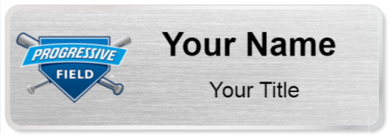 Custom name badges for Progressive Field