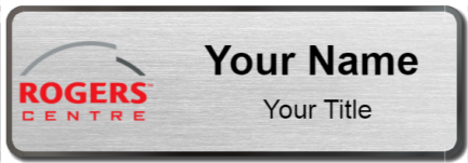 Custom name badges for Rogers Centre