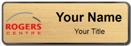 Custom name badges for Rogers Centre
