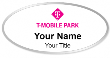 Custom name badges for T Mobile Park