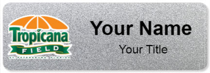 Custom name badges for Tropicana Field