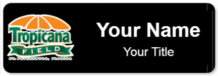 Custom name badges for Tropicana Field