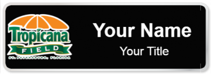 Custom name badges for Tropicana Field