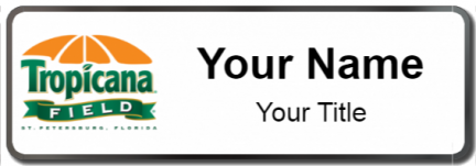 Custom name badges for Tropicana Field