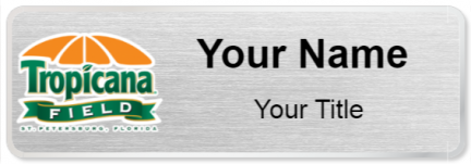 Custom name badges for Tropicana Field
