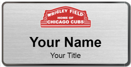 Custom name badges for Wrigley Field