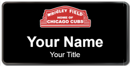 Custom name badges for Wrigley Field