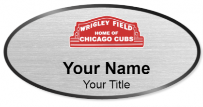 Custom name badges for Wrigley Field