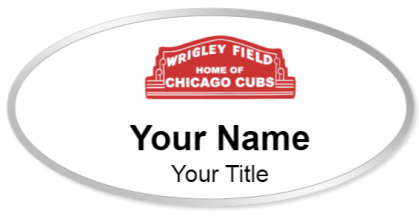 Custom name badges for Wrigley Field