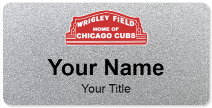 Custom name badges for Wrigley Field